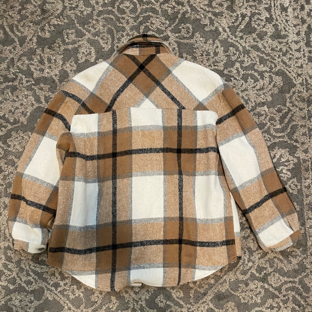 Plaid Shacket (Small) - Picture 2 of 3